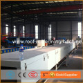 colorful stone coated metal roof tile machinery